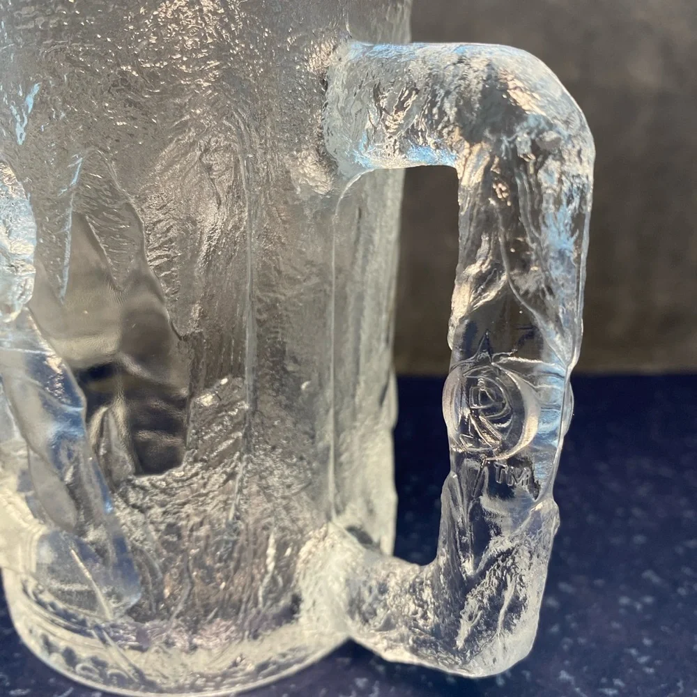 Set 1995 McDonald’s Clear Glass Mugs “Batman” & “Robin” Batman Forever